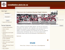 Tablet Screenshot of constitution.ubcic.bc.ca