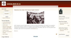 Desktop Screenshot of caravan.ubcic.bc.ca
